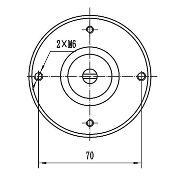 Moteur d'entraînement 250-500W, moteur à balais PMDC ZD083B1