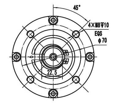 Moteur de direction assistée 200W (3200±8% RPM), moteur à balais PMDC ZD089AX
