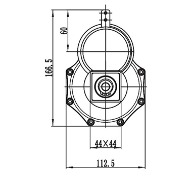 Moteur d'entraînement 180-250W, moteur à balais PMDC HQ068B1
