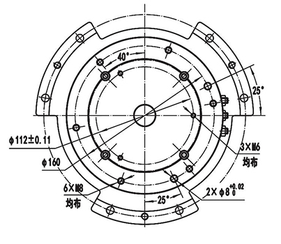 Moteur d'entraînement - à déplacement vertical 1200W (3450 RPM), Moteur sans balais PMDC TF120BH