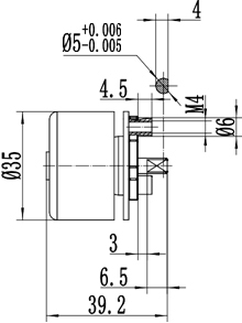 Moteur d'entraînement 10-15W, Moteur sans balais PMDC GF028A