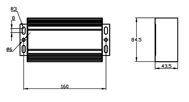 Contrôleur de moteur 500W (Onde carrée BLDC) KTF0105A-C1